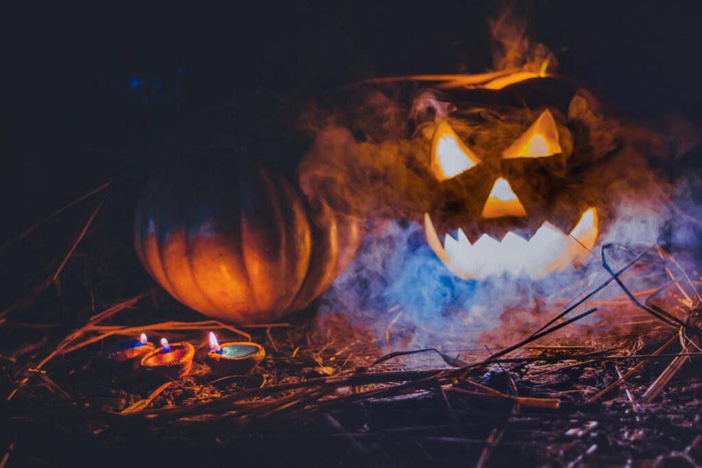 dark history of Halloween